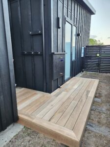 Outdoor Shower & Timber Deck